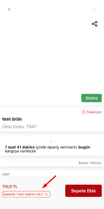 Ürün Detay Görünümü